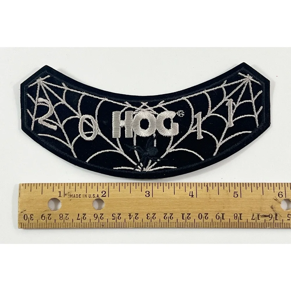 Harley-Davidson Owners Group HOG 2011 Spider Web Patch